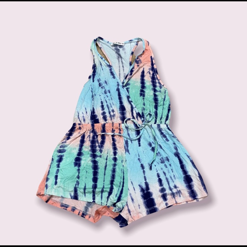 NWOT - S - TieDye Romper
